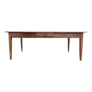 Mid 18th Century Antique French Farmhouse Dining Table For Sale
