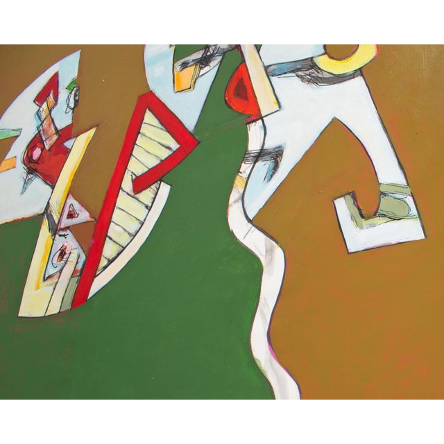 Early 21st Century Abstract Acrylic Painting by James L. Bruch For Sale - Image 5 of 7