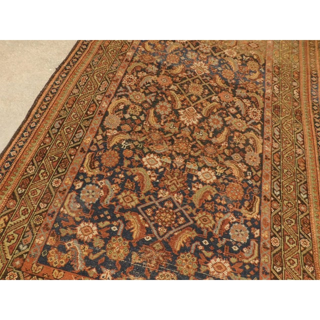 1900 Antique Persian Fereghan Rug For Sale In Los Angeles - Image 6 of 13