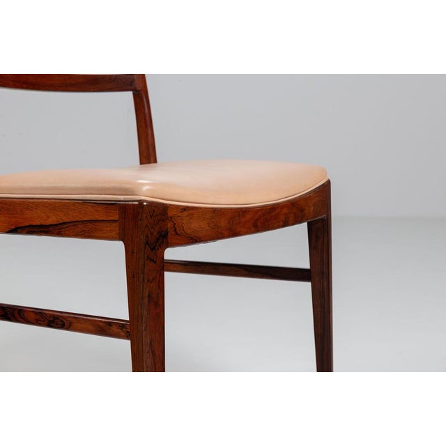 Model 430 Dining Chairs in Rosewood by Arne Vodder for Sibast, 1960s, Set of 6 For Sale - Image 16 of 18