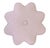 Contemporary Custom Star-Shaped Ottoman in Bouclé by Danny Cannon Custom Upholstery For Sale - Image 3 of 4