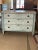 19th Century English Blue & White Painted Chest of Drawers/ Dresser Circa 1820 For Sale - Image 11 of 12