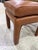 Pair of Vintage Leather Ottomans in Caramel Brown For Sale In Washington DC - Image 6 of 6