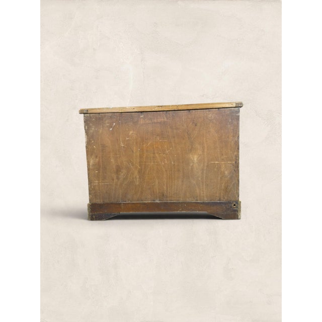 Antique Victorian Pine Two Over Two Chest of Drawers With Plinth Base For Sale - Image 16 of 16