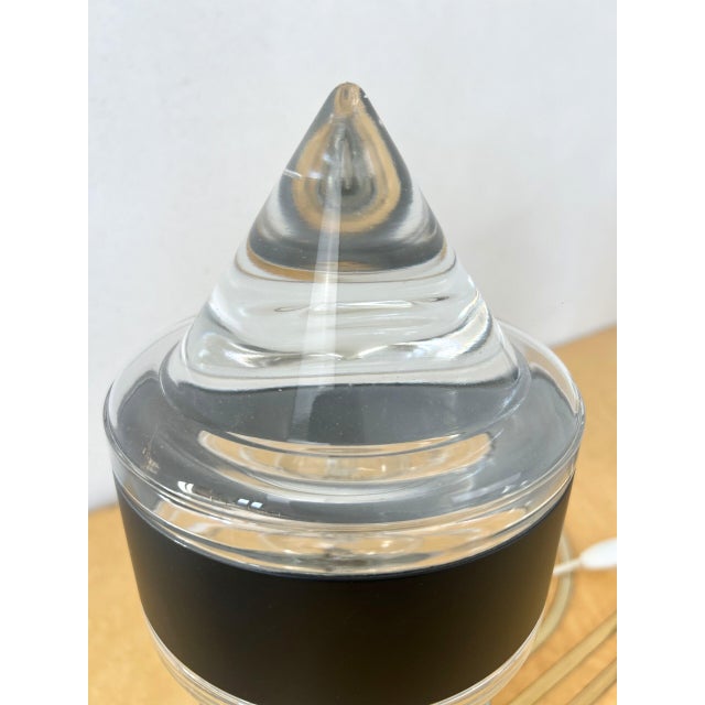 Space Age Murano Glass Table Lamps, Italy, 1970s, Set of 2 For Sale - Image 4 of 13