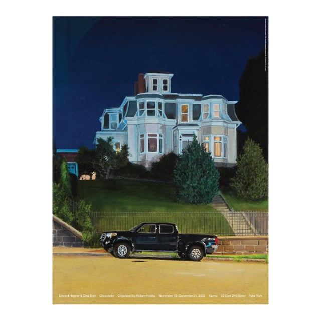 Edward Hopper and Dike Blair Gloucester Poster, 2022 For Sale