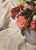 1980s Floral Still Life Painting, Antique Soviet Art, Ukrainian Artist 67,5-50 For Sale - Image 5 of 6