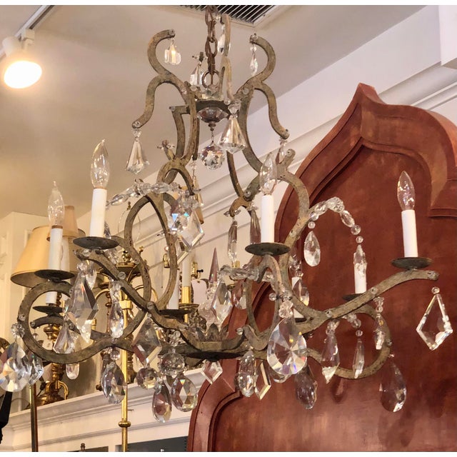 Dennis and Leen Chateau French Crystal Chandelier Chairish
