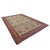 Persian Antique Persian Joshagan 7X10 Red, Navy & Ivory Handmade Area Rug #1140490 For Sale - Image 3 of 9