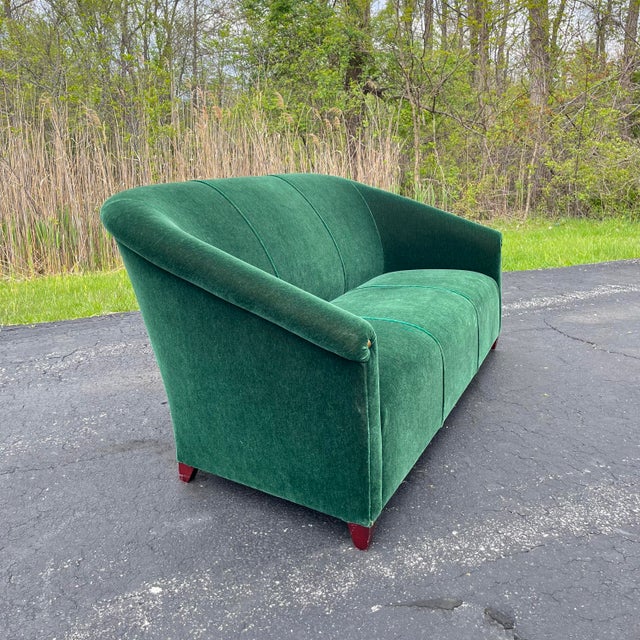Donghia John Hutton Donghia Mohair Sofa For Sale - Image 4 of 10