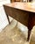 Antique Burl Wood Writing Desk/Vanity For Sale - Image 9 of 12
