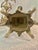 1930’s - 1950’s Pair of Continental Rococo Revival Griffin Handle Candelabra in Aged Gilt Metal For Sale - Image 10 of 12