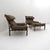 Arne Norell ‘Inca’ Leather Chairs and Ottoman, 1970 For Sale - Image 10 of 10
