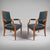 1930s Pair of De Coene Frères Art Deco Armchairs For Sale - Image 9 of 9