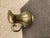 Vintage Gold Brass Jug For Sale - Image 3 of 6
