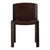 Mid-Century Modern Model 300 Dining Chairs in Walnut and Brown Velvet by Joe Colombo for Pozzi, 1966, Set of 4 For Sale - Image 12 of 18