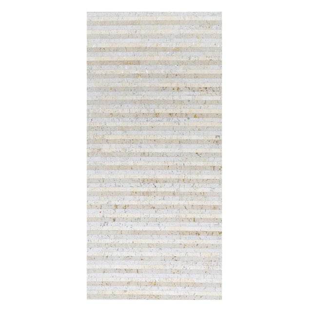Cork Stripe wallcovering gorgeously enhances cork’s natural texture, with metallic flecks that peek through the crazed...
