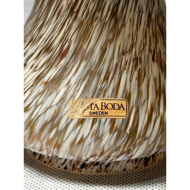 Waxcap Mushroom Table Lamp by Monica Backström for Kosta Boda, Sweden, 1970s For Sale - Image 6 of 12