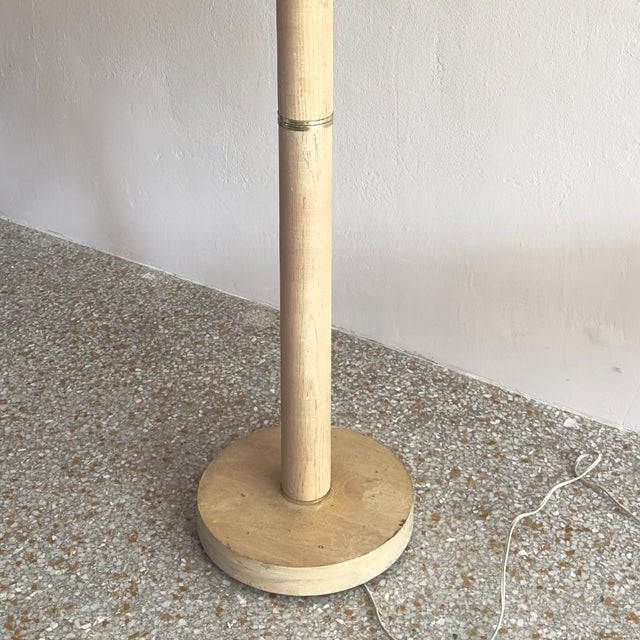 80s Chic Nordic Style Ashwood Floor Lamp For Sale - Image 12 of 15