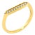 Syna Yellow Gold Hex Ring with Diamonds For Sale