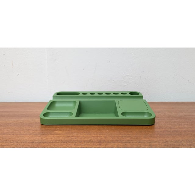 Mid-Century German Space Age Desk Utensilo, 1960s, in Very Good conditions. Designed 1960 to 1969