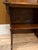 1900 - 1909 Antique Quarter Sawn Solid Oak Child's Roll Top Trestle Desk - Original Brass For Sale - Image 5 of 13