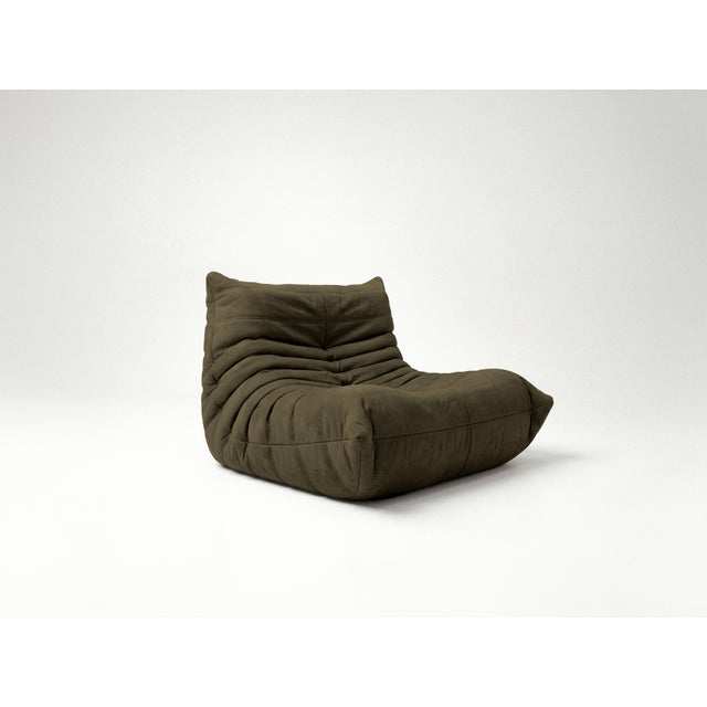 Togo Sofa Set by Michel Ducaroy for Ligne Roset, Set of 5 For Sale - Image 10 of 14