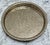 Vintage Etched Moroccan Silver Tea Tray, Accent Tray For Sale - Image 9 of 12