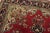Textile Tabriz Rug 8’3” X 11’3” Red Wool Vintage Traditional Hand-Knotted Carpet For Sale - Image 7 of 15