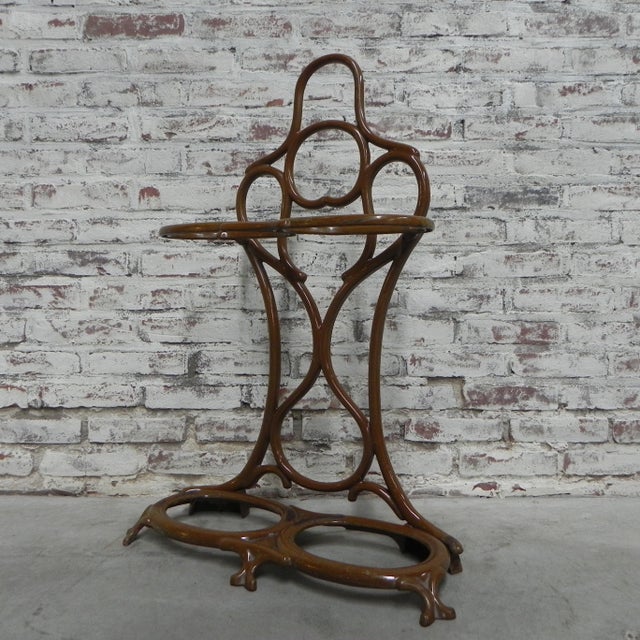 Art Nouveau Cast Iron Umbrella Stand from Fonderie Corneau Alfred, 1890s For Sale - Image 4 of 18