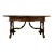 Contemporary 17th Century Style Italian Refectory Old Walnut Coffee Table With Single Drawer For Sale