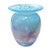 Late 20th Century Michael Nourot Signed Art Glass Vase, Blue and Purple Swirl For Sale - Image 5 of 15