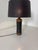 Mid-Century Danish Scandinavian Teak and Leather Table Lamp, 1950s For Sale - Image 10 of 11