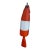 Vintage New England Coastal Nautical Orange Red Lobster Buoy For Sale