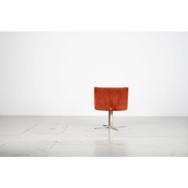 Metal Five Poney Swivel Chairs by Gianni Moscatelli for Formanova, Italy, 1970s, Set of 5 For Sale - Image 7 of 18