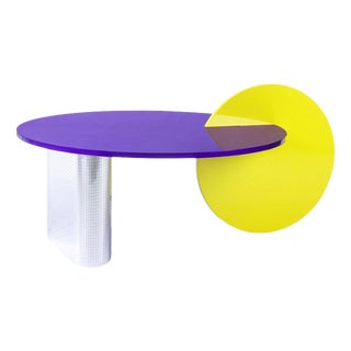 Galactica Saturn Coffee Table in Powder-Coated Aluminum by Altreforme For Sale
