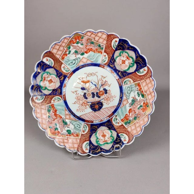 Antique Japanese Imari Plate For Sale - Image 13 of 14