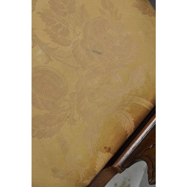 Late 20th Century Henredon Aston Court Chinoiserie Georgian Mahogany Dining Arm Chairs - A Pair For Sale - Image 11 of 18