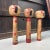 1960s Vintage Traditional Japanese Tsuchiyu Kokeshi Figurines, 1960s, Set of 3 For Sale - Image 5 of 10