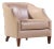 Thomas Pheasant for Baker Furniture Leather Lounge Chair For Sale