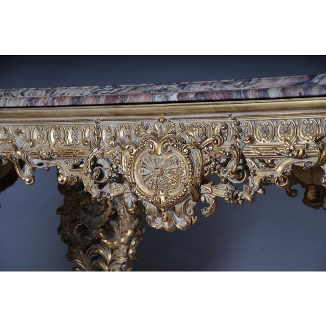 Coffee Table attributed to Francois Linke For Sale - Image 16 of 18