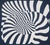 Modern Victor Vasarely, Zebras on a Blue Background, 1975, Serigraph For Sale - Image 3 of 7