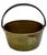 Mid 19th Century Antique 12 Inch Heavy Brass & Hand Wrought Iron Fireplace Hearth Hanging Cooking Pot Mid 19th Century For Sale - Image 5 of 18