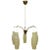 Italian Chandelier with Original Glass, 1960s For Sale