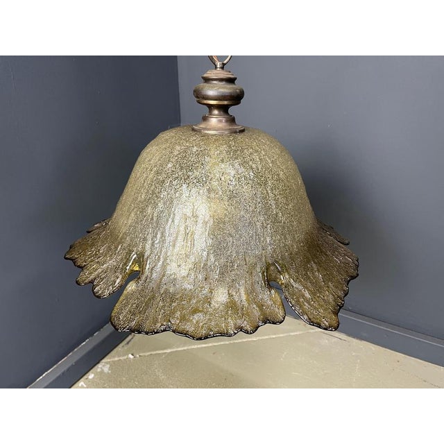 Vintage Murano Glass Pendant Light, 1960s For Sale - Image 11 of 14