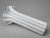 Hutschenreuther German White Porcelain Fluted Floor Vase, 20th Century For Sale - Image 4 of 8