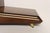 German Art Deco Mahogany and Brass Mantle Clock With Key by Emes For Sale - Image 17 of 18