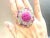 Bochic "Orient" Natural Ruby, Peridot & Amethyst Ring Set In 18 K Gold & Silver For Sale - Image 16 of 18
