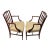 Wood 19th C English Hepplewhite Mahogany Armchairs Pair Dining or Side Chairs For Sale - Image 7 of 18