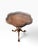 Vintage Mahogany Quatrefoil Occasional Table With Pierced Gallery & Carved Tripod Base For Sale - Image 4 of 13